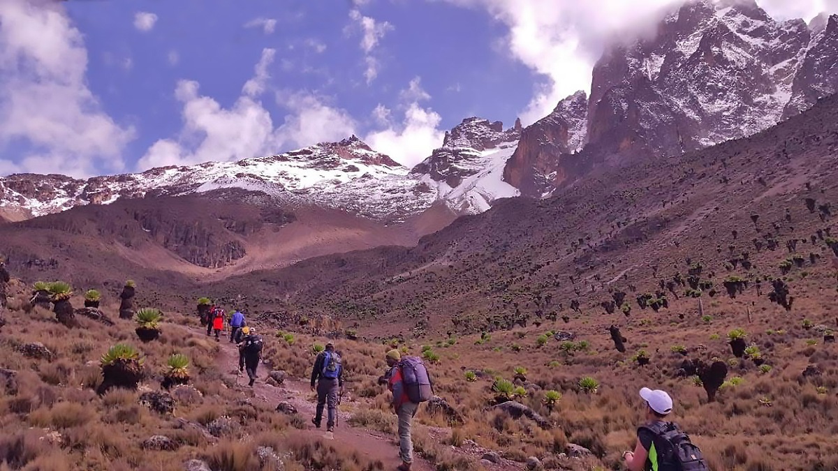 6 Days Mt Kenya Climbing Adventure: Sirimon – Chogoria Route